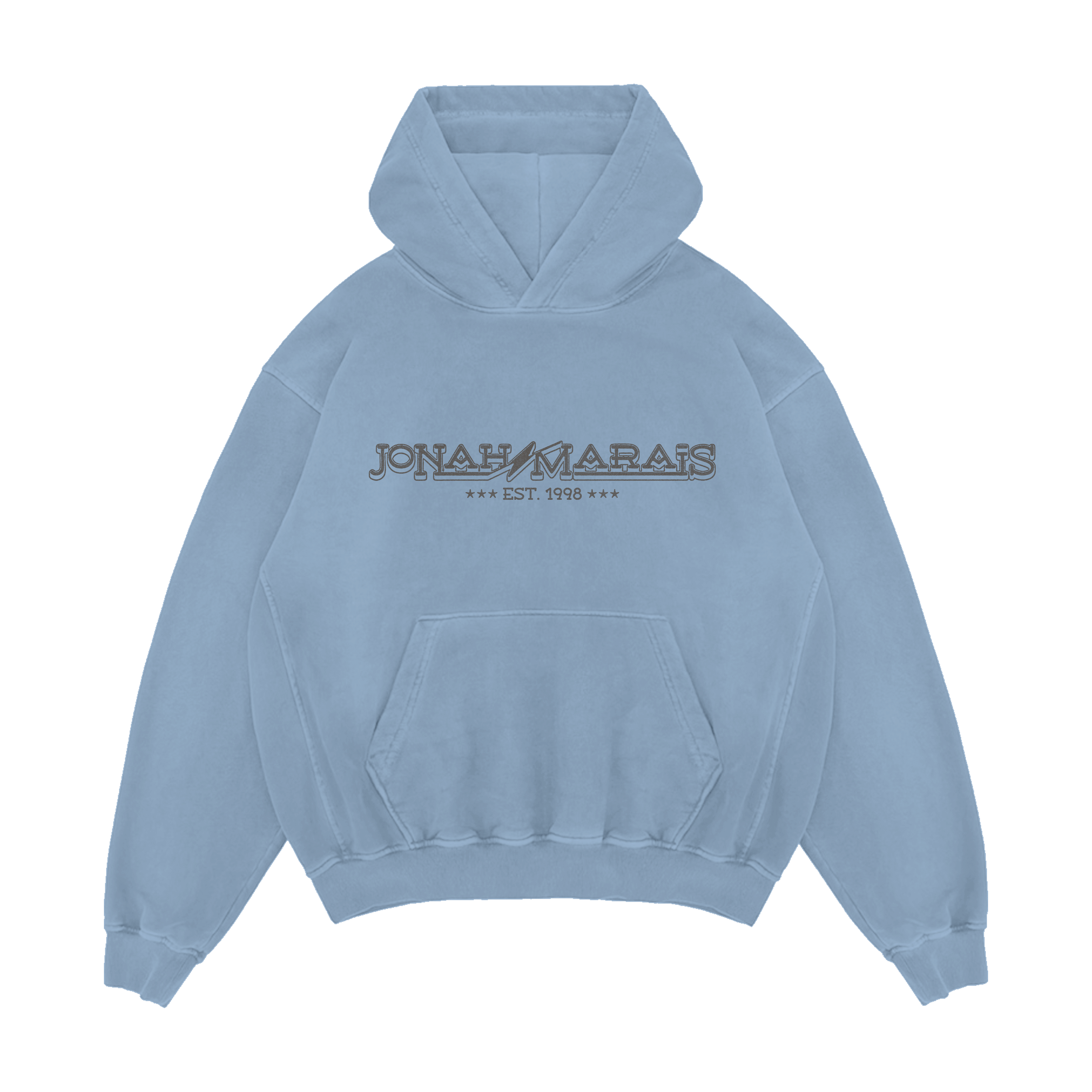 Blue Logo Hoodie